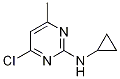 (4-Chloro-6-methyl-pyrimidin-2-yl)-cyclopropyl-amine Structure,5734-73-6Structure