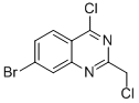 7-Bromo-4-chloro-2-(chloromethyl)quinazoline Structure,573681-19-3Structure