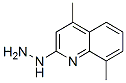 2-Hydrazino-4,8-dimethylquinoline Structure,57369-93-4Structure