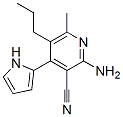 3-Pyridinecarbonitrile,2-amino-6-methyl-5-propyl-4-(1h-pyrrol-2-yl)-(9ci) Structure,573697-30-0Structure