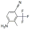 4-Amino-3-methyl-2-(trifluoromethyl)benzonitrile Structure,573764-86-0Structure