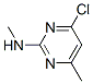 4-Chloro-N,6-dimethylpyrimidin-2-amine Structure,5738-15-8Structure