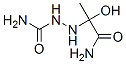 Hydrazinecarboxamide, 2-(2-amino-1-hydroxy-1-methyl-2-oxoethyl)-(9ci) Structure,57383-88-7Structure