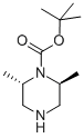 (2S,6s)-tert-butyl2,6-dimethylpiperazine-1-carboxylate Structure,574007-66-2Structure