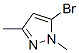 5-Bromo-1,3-dimethyl-1H-pyrazole Structure,5744-70-7Structure