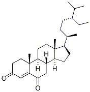 Stigmast-4-ene-3,6-dione Structure,57458-57-8Structure