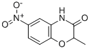 2-Methyl-6-nitro-2h-benzo[b][1,4]oxazin-3(4h)-one Structure,57463-01-1Structure