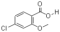 4-Chloro-2-methoxybenzoic acid Structure,57479-70-6Structure