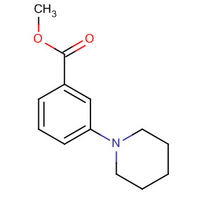 Methyl 3-(1-piperidinyl)benzoate Structure,57489-59-5Structure