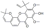 11-(1,1-Dimethyl-2-propenyl)-9-hydroxy-8,10-dimethoxy-2,2-dimethylpyrano[3,2-c]xanthen-7(2h)-one Structure,57493-07-9Structure