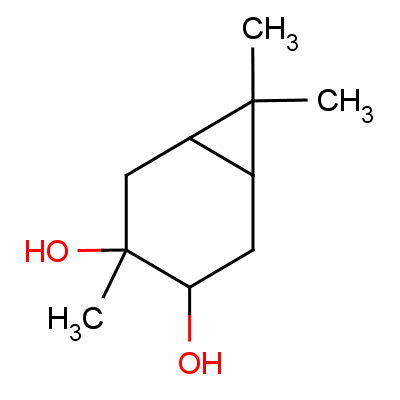 3,7,7-Trimethylbicyclo[4.1.0]heptane-3,4-diol Structure,57526-47-3Structure