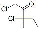 2-Pentanone, 1,3-dichloro-3-methyl- Structure,57539-85-2Structure