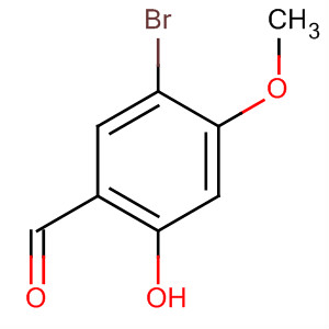 5-Bromo-2-hydroxy-4-methoxybenzaldehyde Structure,57543-36-9Structure