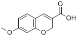 7-Methoxy-2h-chromene-3-carboxylicacid Structure,57543-60-9Structure