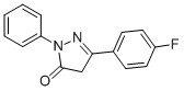 2,4-Dihydro-5-(4-fluorophenyl)-2-phenyl-3h-pyrazol-3-one Structure,575455-54-8Structure