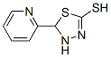 5-Pyridin-2-yl-4,5-dihydro-1,3,4-thiadiazole-2-thiol Structure,5757-43-7Structure