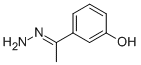 Acetophenone, 3-hydroxy-, hydrazone (6ci,7ci,8ci) Structure,5757-78-8Structure