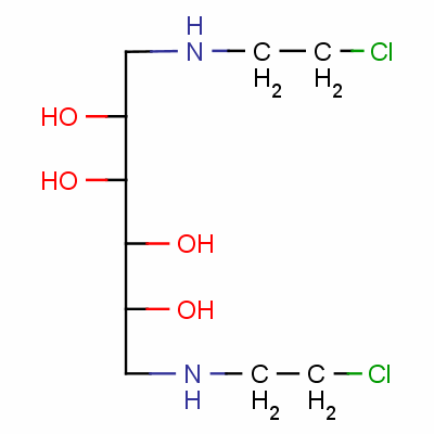 Mannomustine Structure,576-68-1Structure