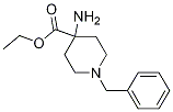 Ethyl 4-amino-1-benzylpiperidine-4-carboxylate Structure,57611-55-9Structure