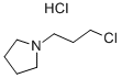 1-(3-Chloropropyl)-pyrrolidine hydrochloride Structure,57616-69-0Structure