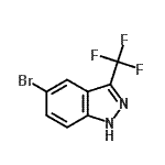 5-Bromo-3-(trifluoromethyl)-1h-indazole Structure,57631-11-5Structure