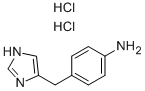 4-(1H-imidazol-4-ylmethyl)-phenylamine 2hcl Structure,57662-34-7Structure