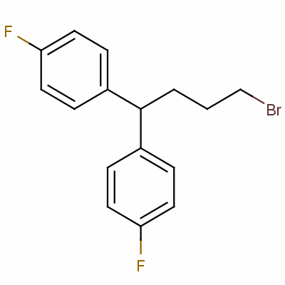 1,1’-(4-Bromobutylidene)bis[4-fluorobenzene] Structure,57668-61-8Structure