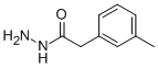 3-Methyl benzeneacetic acid hydrazide Structure,57676-53-6Structure