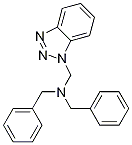 N,n-bis(phenylmethyl)-1h-benzotriazole-1-methanamine Structure,57684-32-9Structure