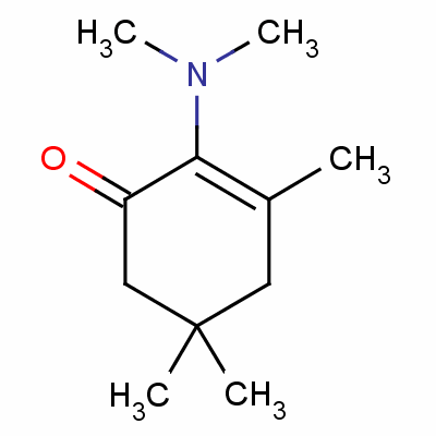 2-(Dimethylamino)-3,5,5-trimethylcyclohex-2-en-1-one Structure,57696-94-3Structure