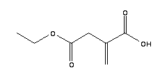 Monoethyl itaconate Structure,57718-07-7Structure