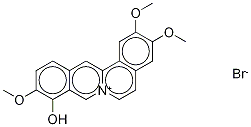 Dehydro palmatrubine bromide Structure,57721-71-8Structure