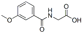 (3-Methoxy-benzoylamino)-acetic acid Structure,57728-61-7Structure