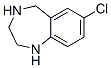 7-Chloro-2,3,4,5-tetrahydro-1h-benzo[e][1,4]diazepine Structure,57756-37-3Structure