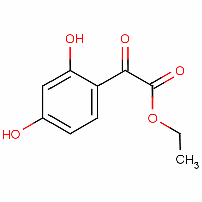 Ethyl 2,4-dihydroxyphenylglyoxylate Structure,57764-54-2Structure