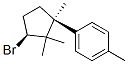 1-[(1S,3s)-3-bromo-1,2,2-trimethylcyclopentyl ]-4-methylbenzene Structure,57766-60-6Structure