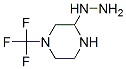 Piperazine, 3-hydrazino-1-(trifluoromethyl)-(9ci) Structure,577784-89-5Structure