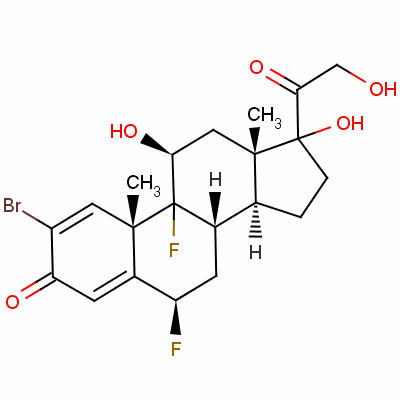 Halopredone Structure,57781-15-4Structure