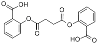 Bis(2-carboxyphenyl) succinate Structure,578-19-8Structure