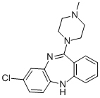 Clozapine Structure,5786-21-0Structure