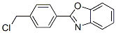 Benzoxazole, 2-[4-(chloromethyl)phenyl]- Structure,57864-19-4Structure