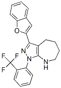 Pyrazolo[3,4-b]azepine,3-(2-benzofuranyl)-1,4,5,6,7,8-hexahydro-1-[2-(trifluoromethyl)phenyl ]-(9ci) Structure,578702-94-0Structure