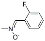 Methanamine,n-[(2-fluorophenyl)methylene]-,n-oxide (9ci) Structure,578740-19-9Structure