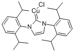 Chloro[1,3-bis(2,6-di-i-propylphenyl)imidazol-2-ylidene]copper(I) Structure,578743-87-0Structure