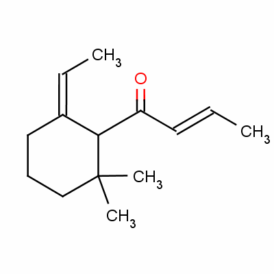 (E,e)-1-(6-ethylidene-2,2-dimethylcyclohexyl)-2-buten-1-one Structure,57935-01-0Structure