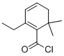 1,3-Cyclohexadiene-1-carbonyl chloride,2-ethyl-6,6-dimethyl-(9ci) Structure,57935-26-9Structure