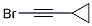 (2-Bromoethynyl)cyclopropane Structure,57951-72-1Structure