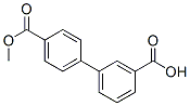 4-(Methoxycarbonyl)-[1,1-biphenyl]-3-carboxylicacid Structure,579510-89-7Structure