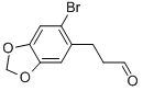 3-(6-Bromo-benzo[1,3]dioxol-5-yl)-propionaldehyde Structure,57961-87-2Structure