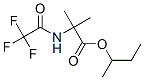 2-Methyl-2-(trifluoroacetylamino)propionic acid 1-methylpropyl ester Structure,57983-07-0Structure